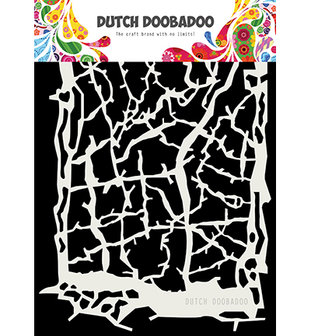 470.715.164 Dutch Doobadoo Mask ArtGrunge lines