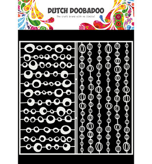 470.715.821 Dutch Doobadoo Mask Art Slimline Groovy Circles