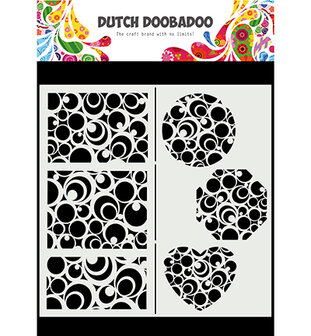 470.715.825 -Dutch Doobadoo Mask Art Slimline Circles