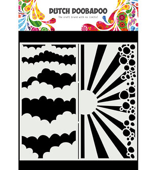 470.784.002 Dutch Mask Art Slimline Clouds