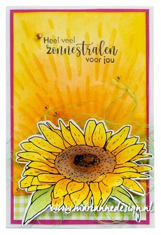 TC0903 Marianne Design - Clearstamps and dies - Tiny&#039;s Flowers - Sunflower.jpg