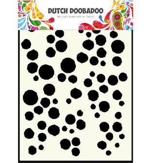 470.715.101  Dutch mask art Grunge Dots
