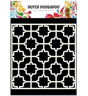 470.715.601 Dutch Doobadoo Mask Art Tile