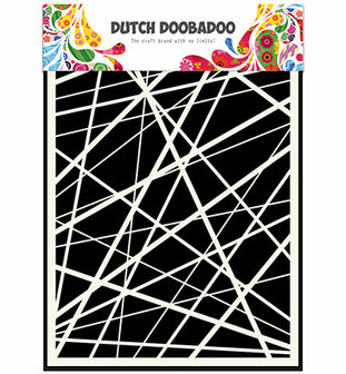 470.715.105 Dutch Doobadoo Mask Art Stripes