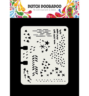 470.715.901 Dutch Doobadoo Mask Art Rollerdex Doodle Mix