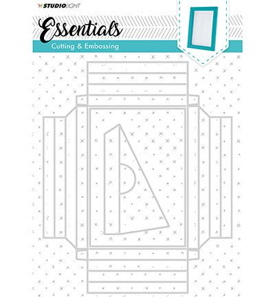 STENCILSL209 Cutting and Embossing Die Cut Big Frame, Essentials nr.209