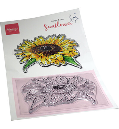 TC0903 Marianne Design - Clearstamps and dies - Tiny's Flowers - Sunflower.jpg