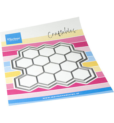 CR1668 Snijmallen - Craftables - Pixel Hexagon