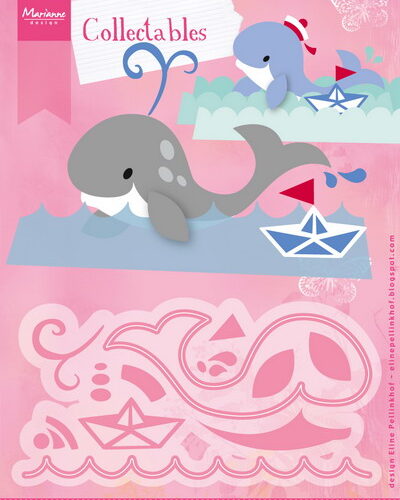 Marianne Design - Collectables snijmallen - Eline's whale COL1430