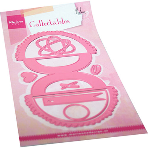 Marianne Design - Collectables snijmallen - Bagtopper XOXO by Marleen