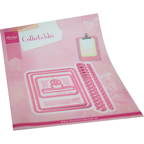 Marianne Design - snijmallen - Collectables Notebook COL1510