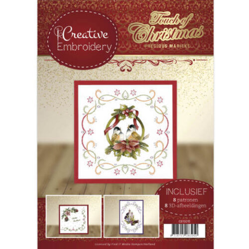 Borduurboek Creative Embroidery 15 - Precious Marieke - Touch of Christmas