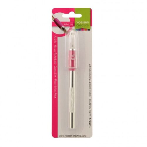 2207-003 Snijmesje softgrip - Vaessen Creative craft knife softgrip