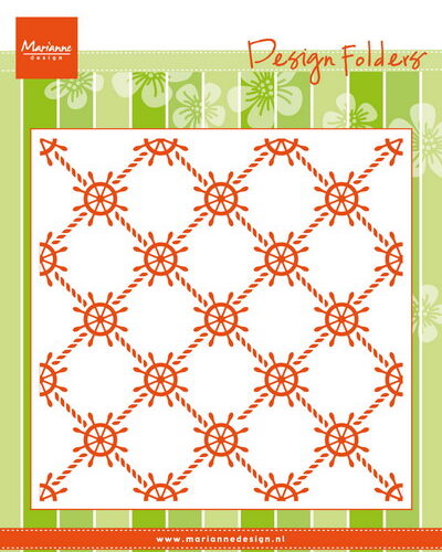 Embossingmal - designfolder nautical Marianne Design