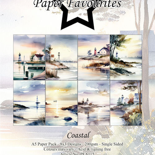 Paper Favourites A5 Coastal