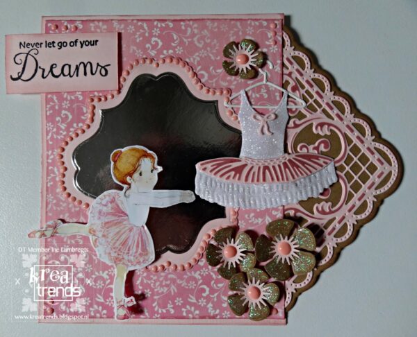 Marianne Design snijmallen - LR0468 Creatables Anja's Triangle, driehoek (2 mallen)