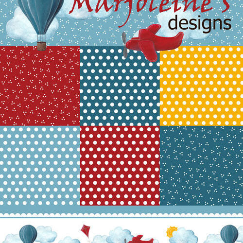 Marjoleine's Designs A4 boek Design papier 16 vellen