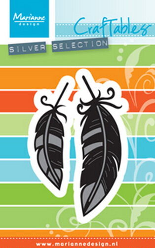 Marianne Design - snijmallen - Craftables Feathers CR1412