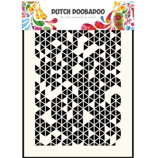 Mask Art - Dutch Doobadoo - Triangles
