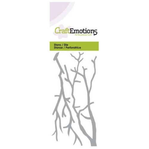 115633-0152 CraftEmotions Die - takken Card 5x10cm Snijmallen - CraftEmotions - takken