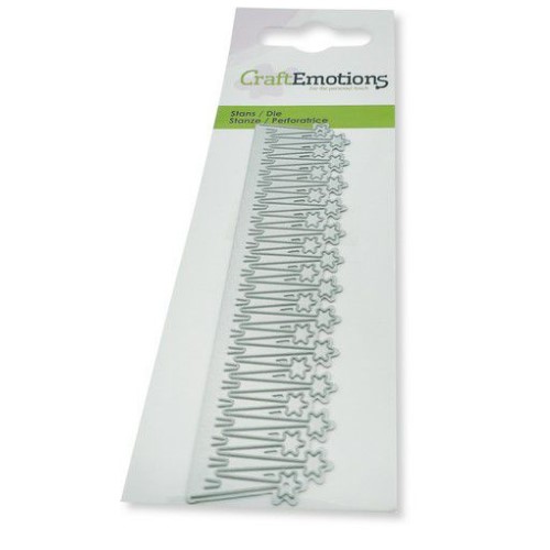 115633-0287 CraftEmotions Die - Border recht magic stars Card CraftEmotions Die - Border recht magic stars