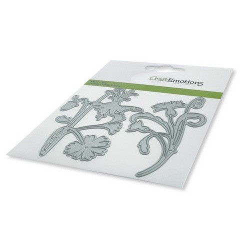 115633-0448 CraftEmotions Die - bloem art deco 115633-0448 CraftEmotions Die - bloem art deco