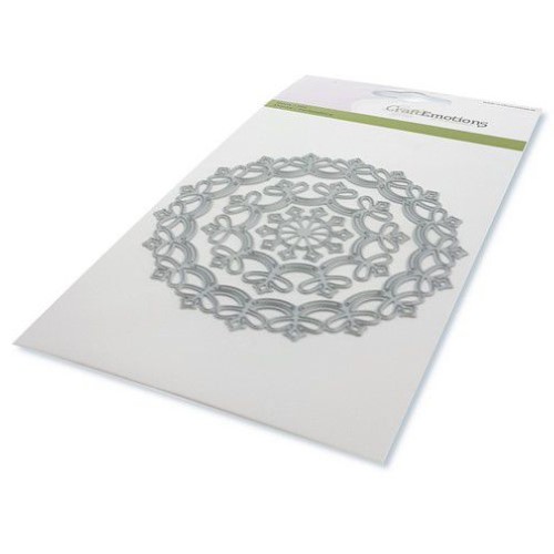 115633/0530 CraftEmotions Die - border rond magic flower CraftEmotions Die - border rond magic flower