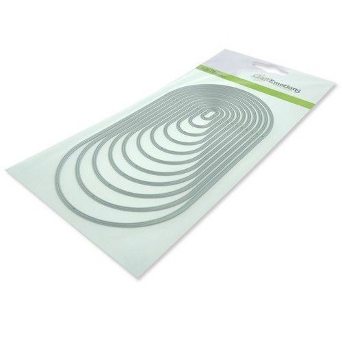 115633-0975 CraftEmotions Big Nesting Die - randen lang ovaal CraftEmotions Big Nesting Die - randen lang ovaal Card