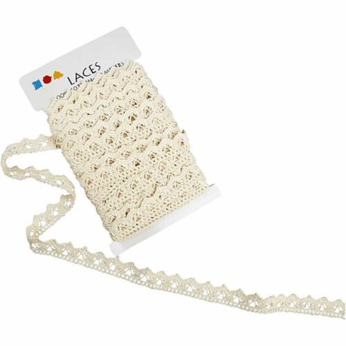 gehaakt kant naturel