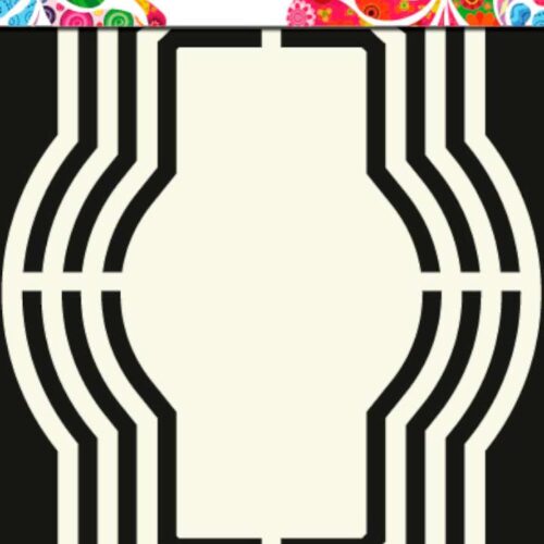 sjabloon Dutch Shape Art frames ornament rechthoek nr 4