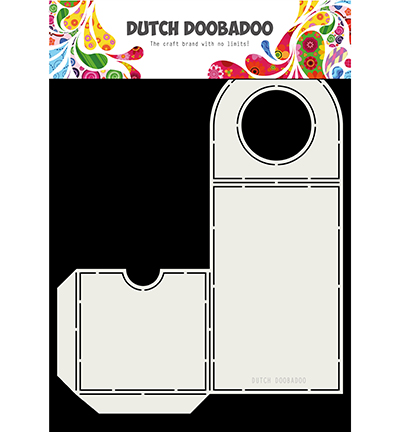 Dutch Doobadoo Fold Card Bottle label