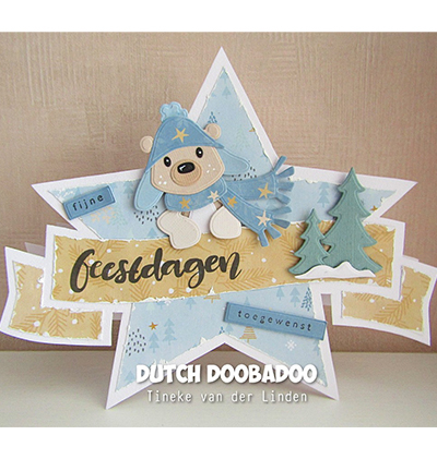 Dutch Doobadoo Shape Art Star banner