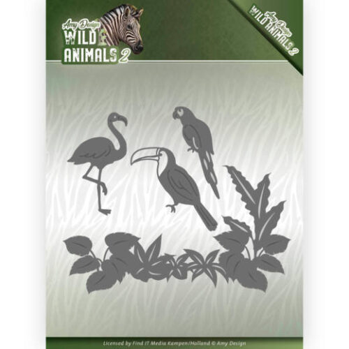 Snijmallen Wild Animals Tropical Birds