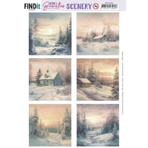 Uitdrukvel - Berries Beauties - Winter Sunsets Square