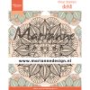 Clearstamps Marianne Design Mandala Delhi