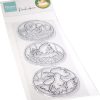 CS1114 Clearstamps - Marianne Design - Peek-a-boo Chicken Family vb