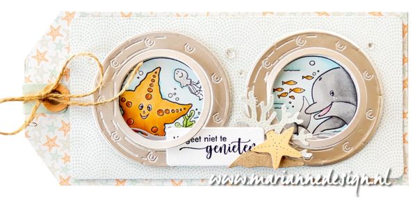 CS1131 Clearstamps - Marianne Design - Peek-a-Boo Ocean vb