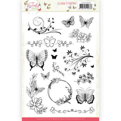 Clear Stamps Butterfly Touch JACS10036