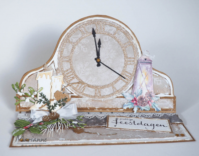 PS8049 Craft stencil Pendule