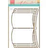 craft stencil open book