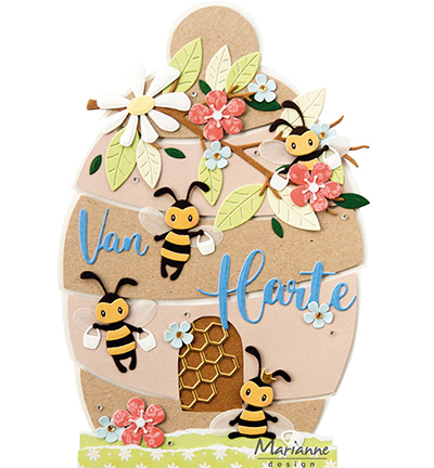 craft stencil beehive
