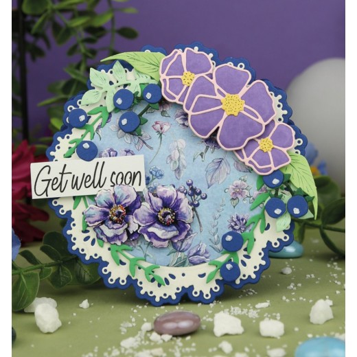 Snijmallen - Yvonne Creations - Very Purple - Flowers