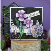 Snijmallen - Yvonne Creations - Very purple - Flowers