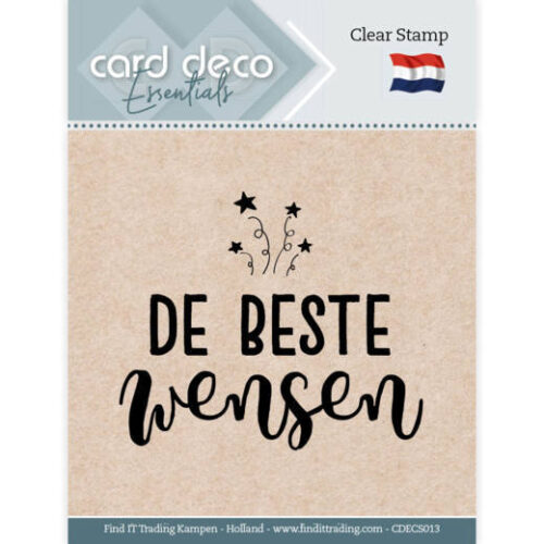 Clearstamps de beste wensen