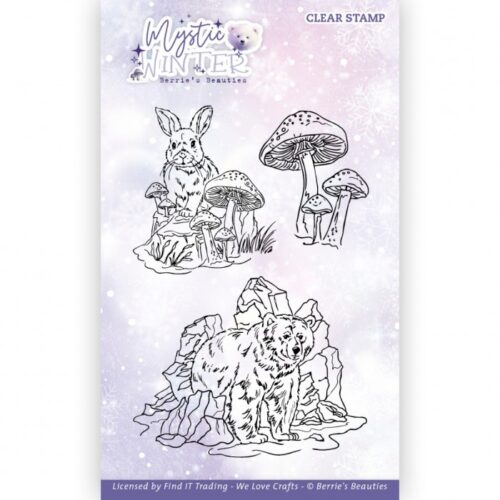 BBCS10017 Clearstamps - Berries Beauties - Mystic Winter - Polar Bear.jpg
