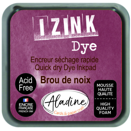 Inkpad - Izink - Dye brou de noix