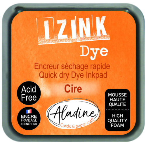 Inkpad - Izink - Dye ink orange cire