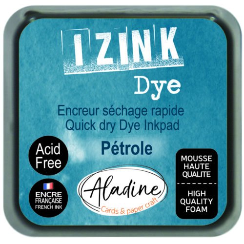 Dye ink blauw petrol