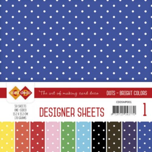 Mega paperpack dots bright colors
