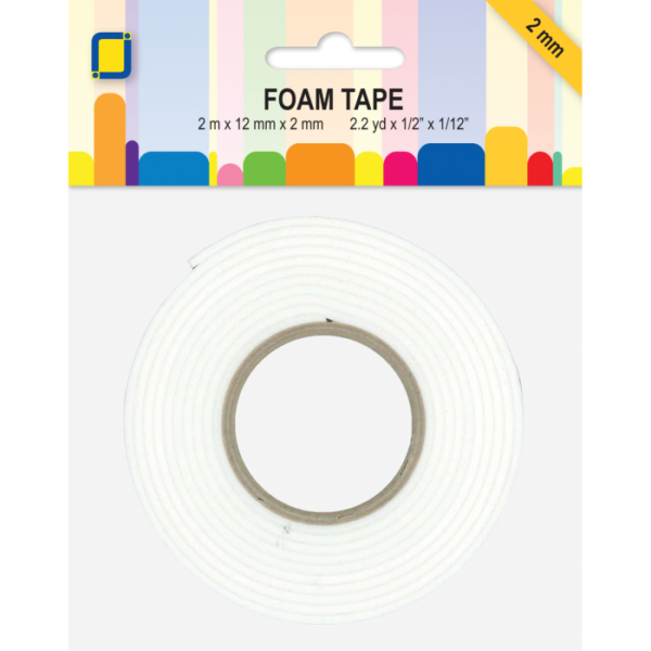 rol dubbelzijdig foamtape 2 mm
